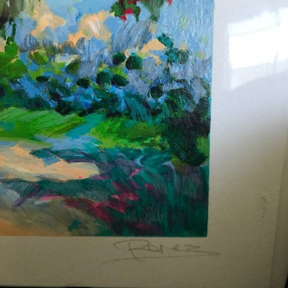 "To the Bay" by Alex Perez Serigraph - Picture 4 of 6